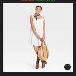 Super Cute White Dress from Target! ☀️